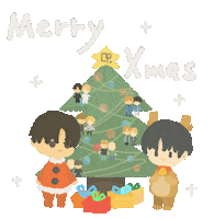 Merry Christmas Sticker