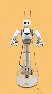 PollenRobotics happy celebration yes yeah GIF
