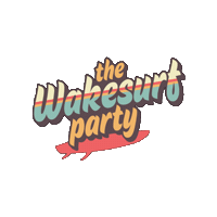 Surfing Wakeboard Sticker by Kanuk Board Co