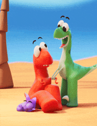 Dinosaur Jumping GIF by Claynosaurz