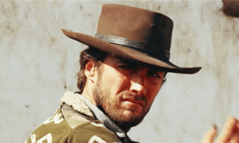joeldr cowboy you got it 104 clint eastwood GIF