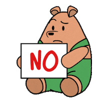 Hard To Say No Way Sticker