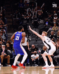 All Star Reaction GIF by Philadelphia 76ers