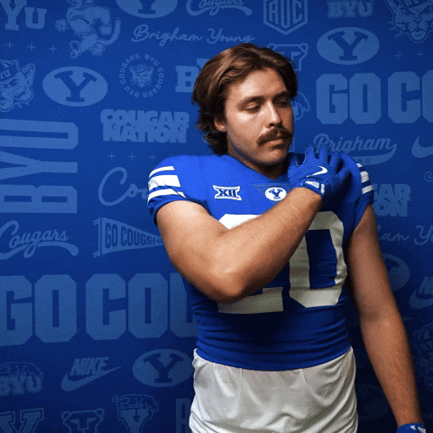 College Football Go Cougs GIF by BYU Cougars