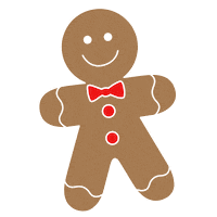 Baking Gingerbread Man Sticker by Redpath sugar