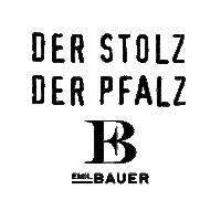bauerwein wein bauer pfalz weingut Sticker
