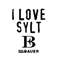bauerwein i love bauer sylt weingut Sticker