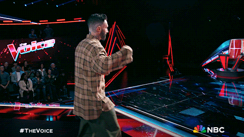 Adam Levine Dancing GIF by The Voice