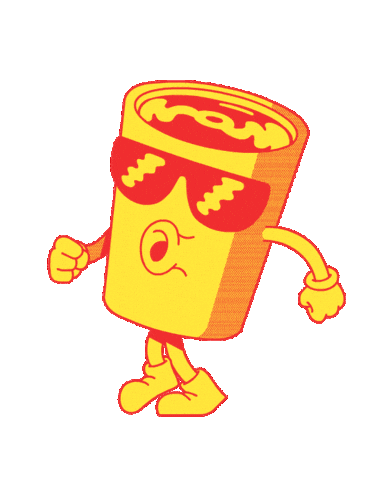 Animation Coffee Sticker by Golden Wolf