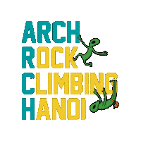 Bouldering Sticker by ARCH Rock Climbing Hanoi
