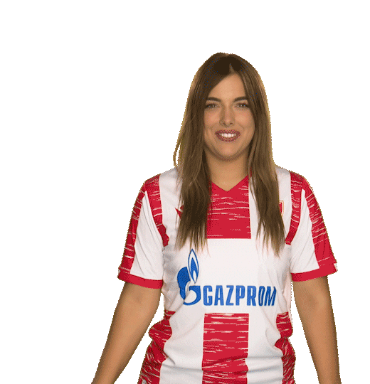 Anja Anastasija Sticker by FK Crvena zvezda