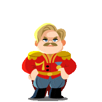 Angry The Rock Sticker by Walt Disney Studios