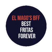 El Mago Frita Sticker by El Mago de las Fritas