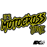 MX44 logo moto honda motocross Sticker