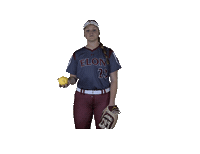 Elon Softball Sticker by Elon Phoenix