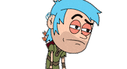 Sad Ash Sticker by Shock