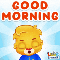 Good Morning Love GIF by Lucas and Friends by RV AppStudios