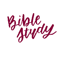 Bible Study Jesus Sticker