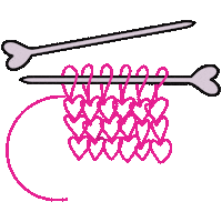 Knitting Wird Sticker by KathieKreativ