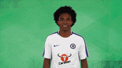 happy willian borges da silva GIF by Chelsea FC