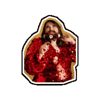 butterflyclub cabaret fringe2023 butterflyclub beardiful Sticker