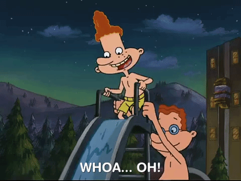 hey arnold nicksplat GIF