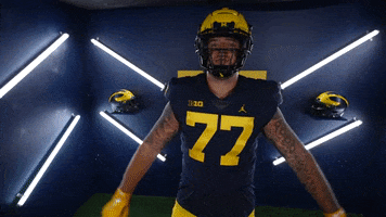 Go Blue College Football GIF by Michigan Athletics