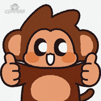 Well Done Thumbs Up GIF by Chimpers