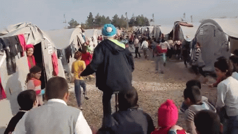 syrian refugees GIF