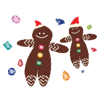 Happy Merry Christmas Sticker by Madly Gems