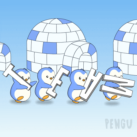 Huddle Up Lets Go GIF by Pudgy Penguins