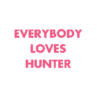 Hunter Sticker