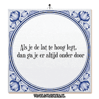 Humor Stress Sticker by Tegelspreuken.nl