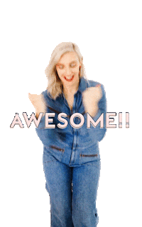 awesome party Sticker by The Alison Show