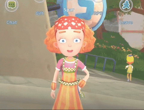 Girl Shock GIF by My Time At Portia