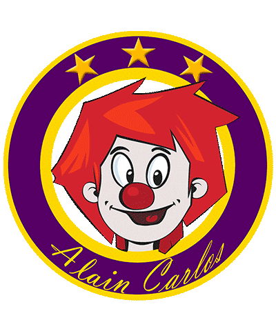 alaincarlos02 giphyupload clown circus circo Sticker