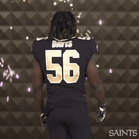 Nfl Go Saints GIF by New Orleans Saints