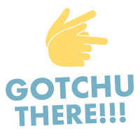 Gotchu There Sticker by Itch Creatives