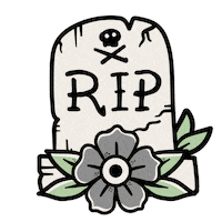 Art Halloween Sticker