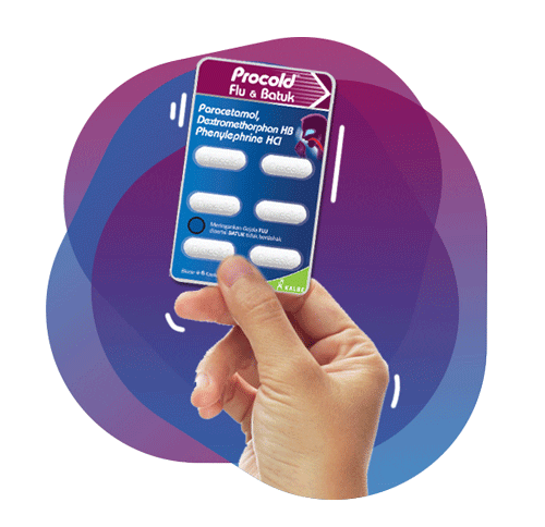 Ninja Flu Sticker by Kalbe Consumer Health