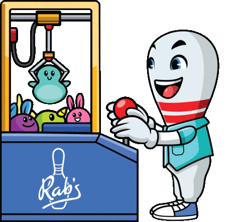 Bowling Ball Win Sticker by Rab's