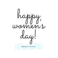 Girls Rule International Womens Day Sticker by MobilityChick