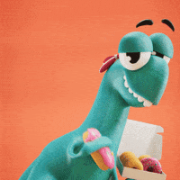 Treat Yourself So Good GIF by Claynosaurz