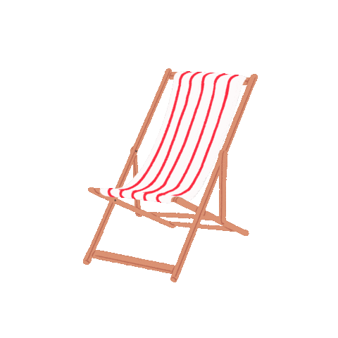 Beach Chair Sticker