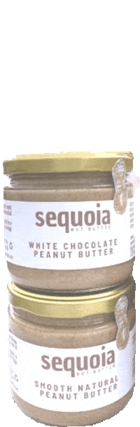 sequoianutbutter peanuts peanut peanut butter sequoia nut butter Sticker
