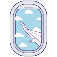 Fly Flying Sticker by Royal Jordanian