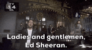 Ed Sheeran Snl GIF by Saturday Night Live