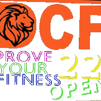 Crossfitopen22 Sticker by Divine CrossFit