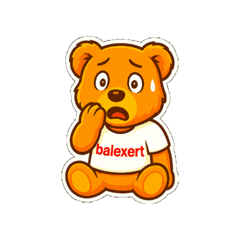 Balexert giphygifmaker ours peur nounours Sticker
