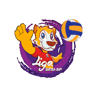 Ligasesi Sticker by Sesi Esporte